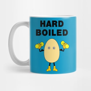 Hard Boiled Funny Body Builder Mug